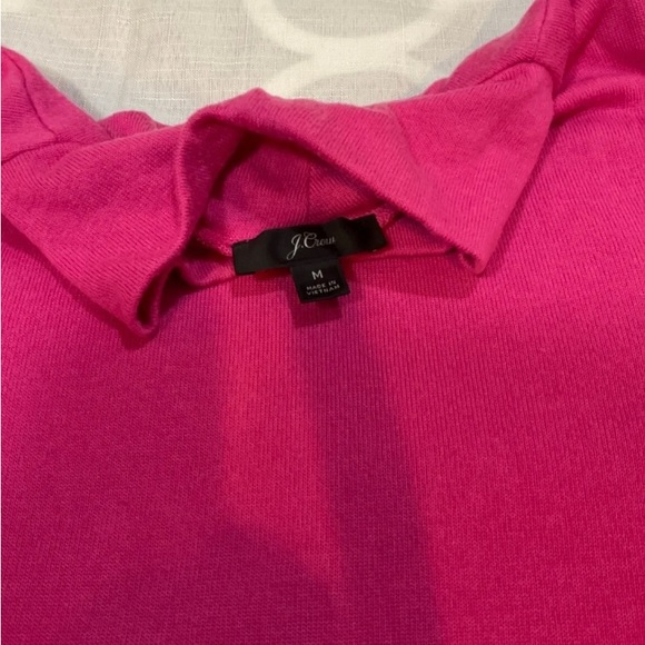 j crew womens pink Pullover Turtleneck sweater size medium - Picture 2 of 11